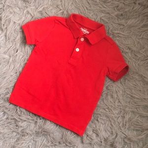 ***Sold*** Gently used Oshkosh red polo